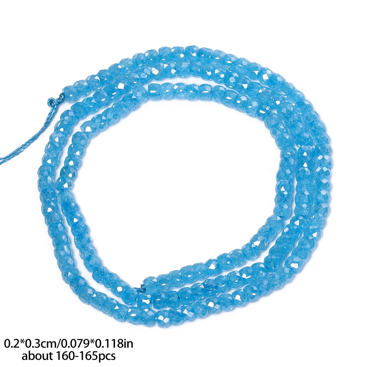 Stone Beads Faceted Abacus Zircon-Style for DIY Jewelry Making Bracelet Supplies