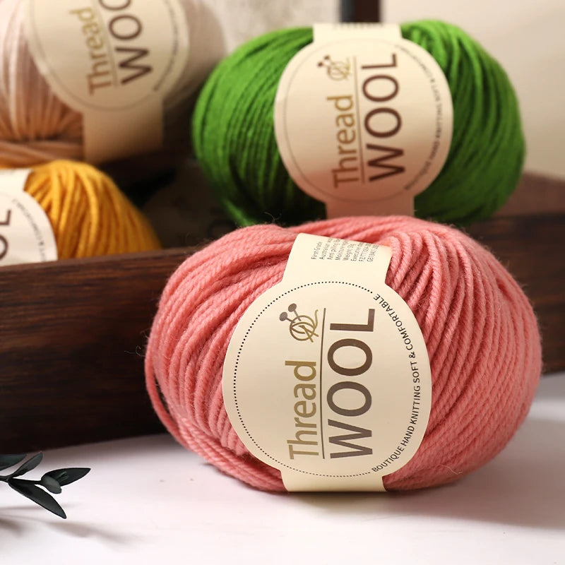Yarn, Medium-Thick for Sweaters, Scarves, Gloves, Socks, Shawls & Coats