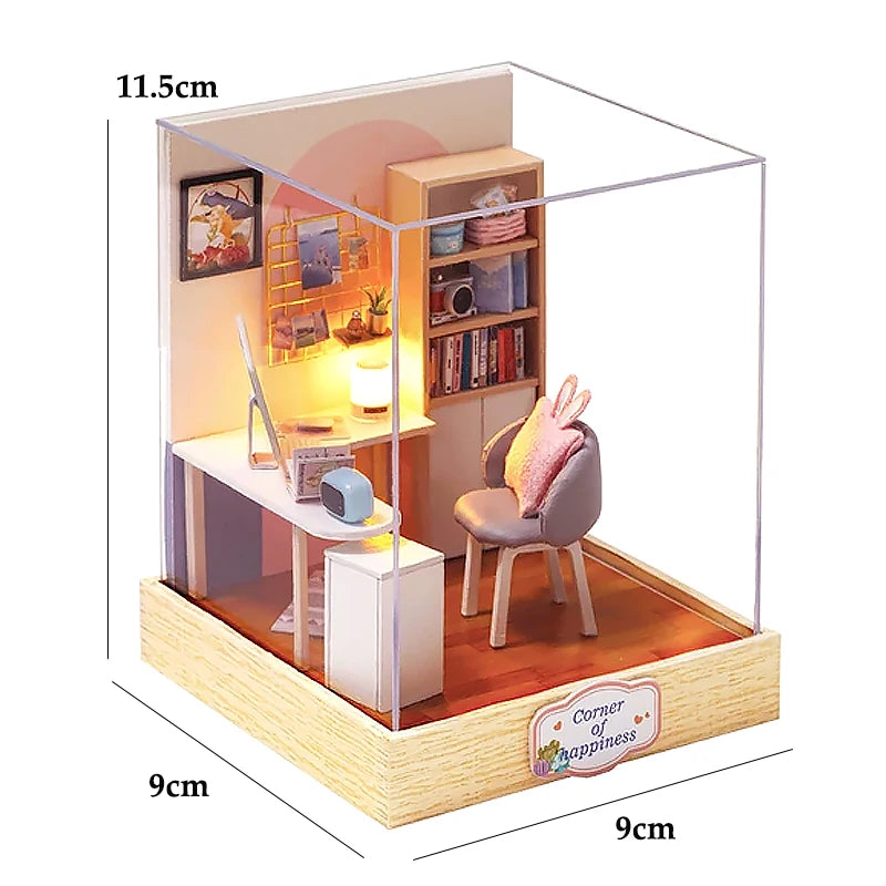 DIY Book Nook Kit Retro Premium Quality Replacement Accessory