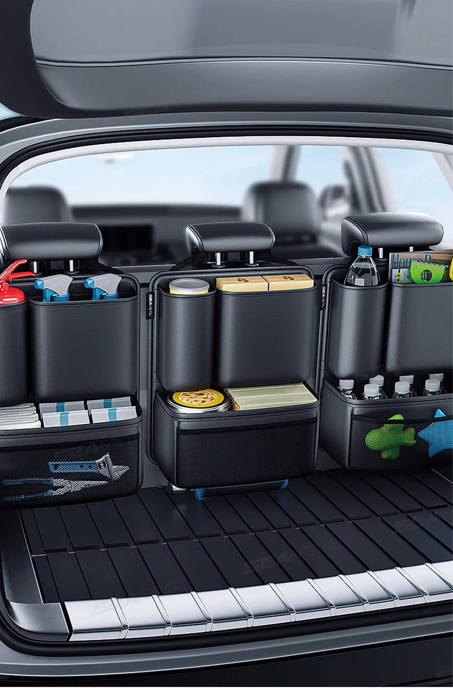 BLALION Car Trunk Leatherette Storage Premium Quality Replacement Accessory
