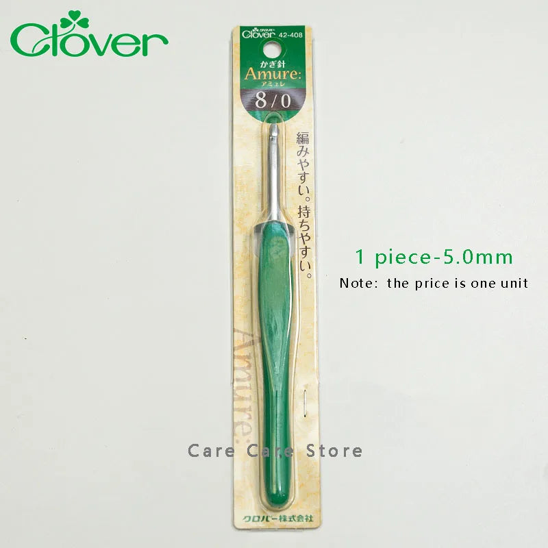 Crochet Hook, Clover Amure for Handmade Yarn Crafts & Needlework Projects