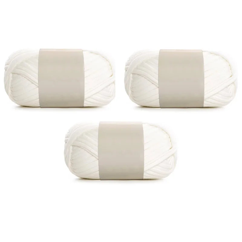 Yarn, Thick Fabric for Handmade Rugs, Bags, Toys & Slipper Crochet Crafts
