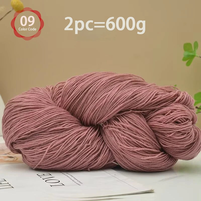 Yarn, Medium-Fine for Knitting Sweaters, Scarves, Vests & Handmade Blankets