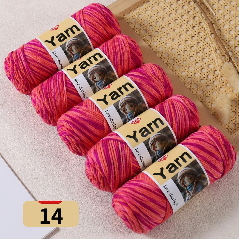 Yarn, Rainbow Gradient for Sweaters, Scarves, Hats & Handmade Blankets