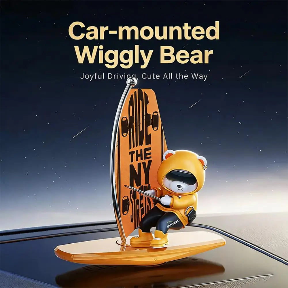 Car Dashboard Ornament Automatic Swing Car Dashboard Ornament Decoration