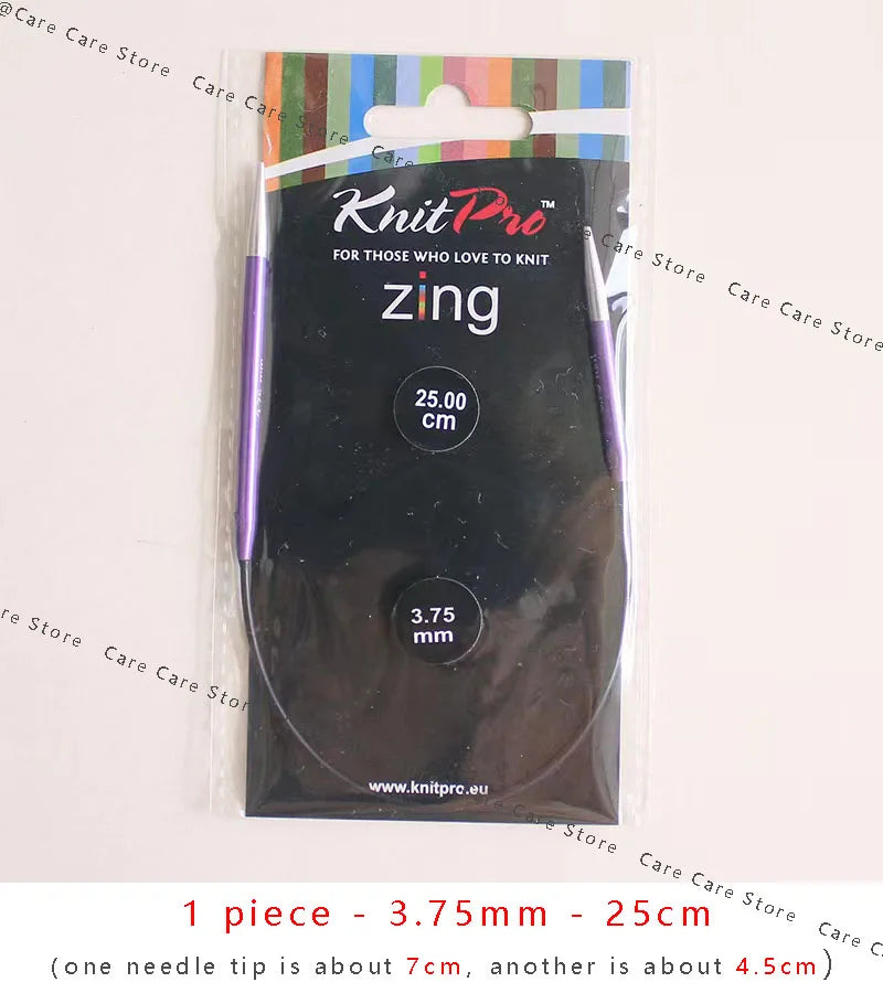 Knitting Needles, KnitPro Zing Asymmetrical Circular for Sleeves & Socks