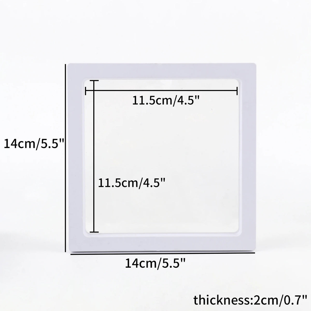 Jewelry Display Frame Floating Shadow Box Holder DIY Jewelry Making