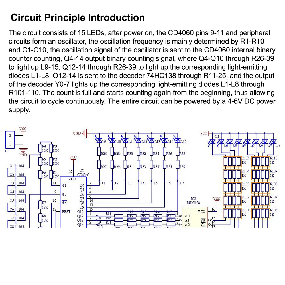 SMD SMT Soldering Practice Kit Premium Quality Replacement Accessory
