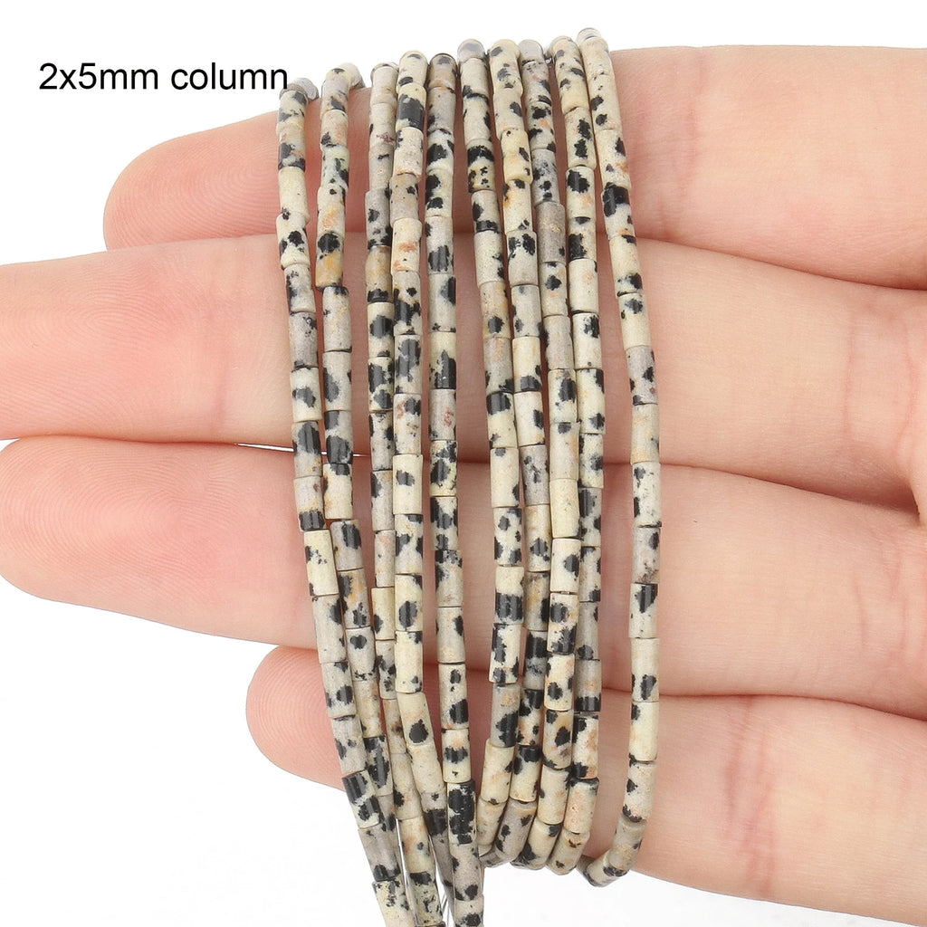 Stone Beads Spot Jasper-Style Round Heart Faceted Shape Spacer Bracelet Supplies