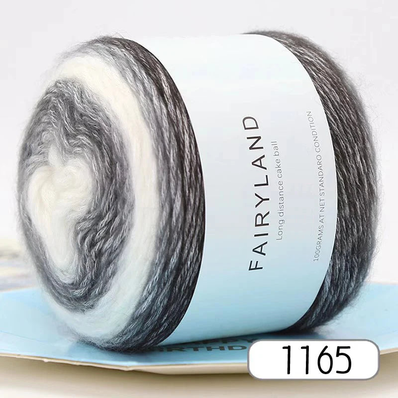 Yarn, Rainbow Gradient for Crochet Sweaters, Scarves, Hats & Shawls