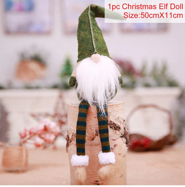Christmas Doll Ornaments Merry Christmas Decorations For Home Xmas Decor Gifts