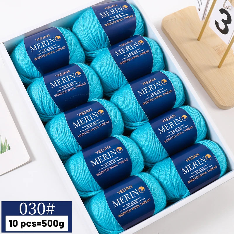 Yarn, Fine for Hand Knitting Sweaters, Scarves, Hats & Winter Accessories