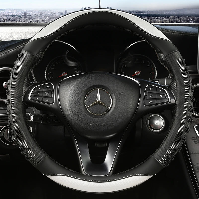 Three-dimensional Honeycomb Steering Wheel Cover Steering Wheel Cover Anti-Slip Comfort
