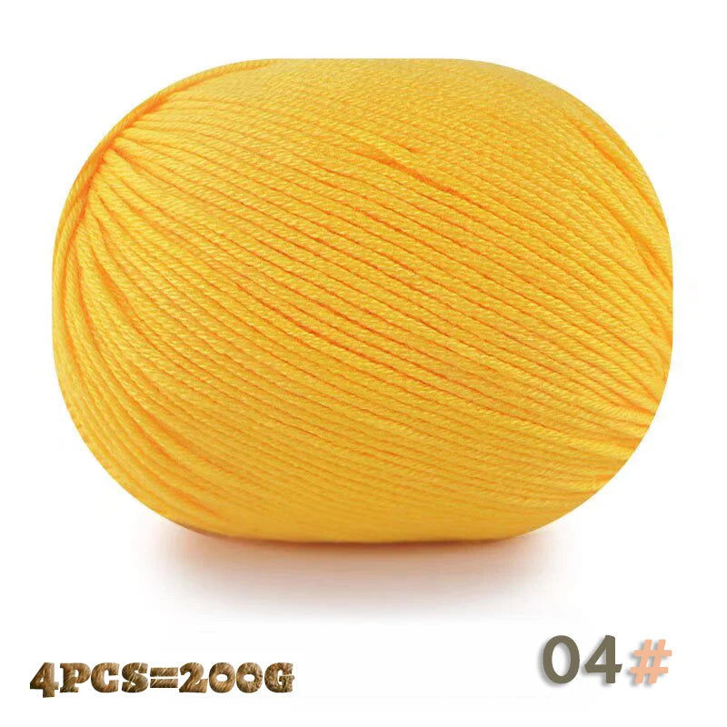 Yarn, Medium-Thick for Handmade Sweaters, Hats, Scarves, Gloves & Shoes