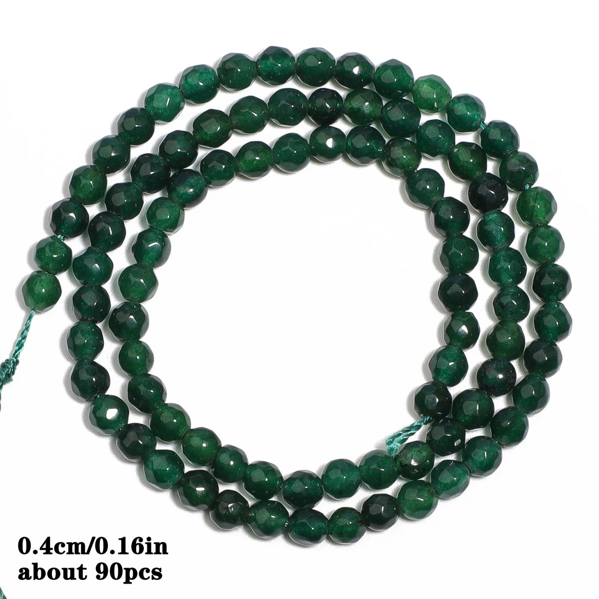 Stone Beads Green Chalcedony-Style Mixed Shapes for DIY Jewelry Making