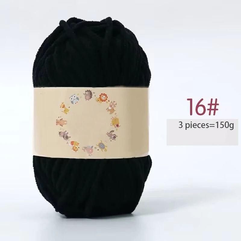 Yarn, Fine Chenille for Handmade Bear Crafts, Pillows, Sweaters & Scarves