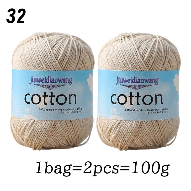Yarn, Solid Color for Knitting Sweaters, Cushions, Blankets & Craft Projects