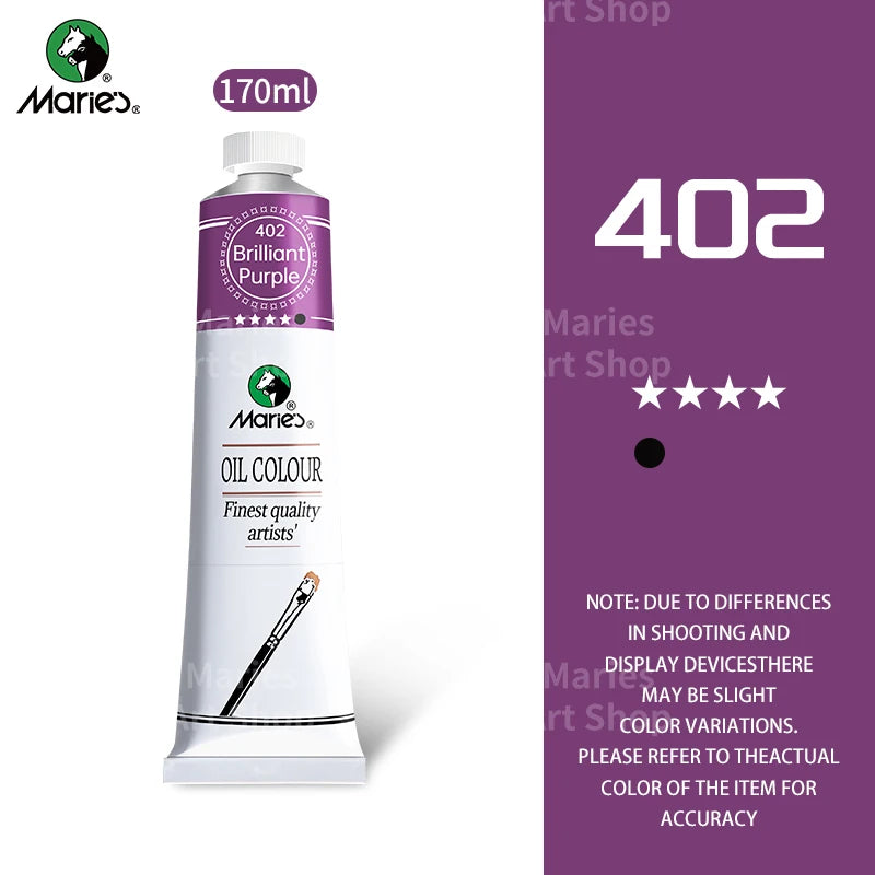 Marie's Oil Paint — 170ml Large Tube, 16 Colors Available
