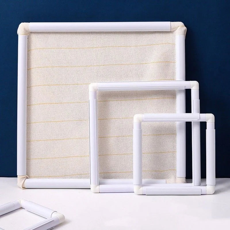 Embroidery Frame, Assemble-Your-Own Plastic for Punch Needle & Cross-Stitch
