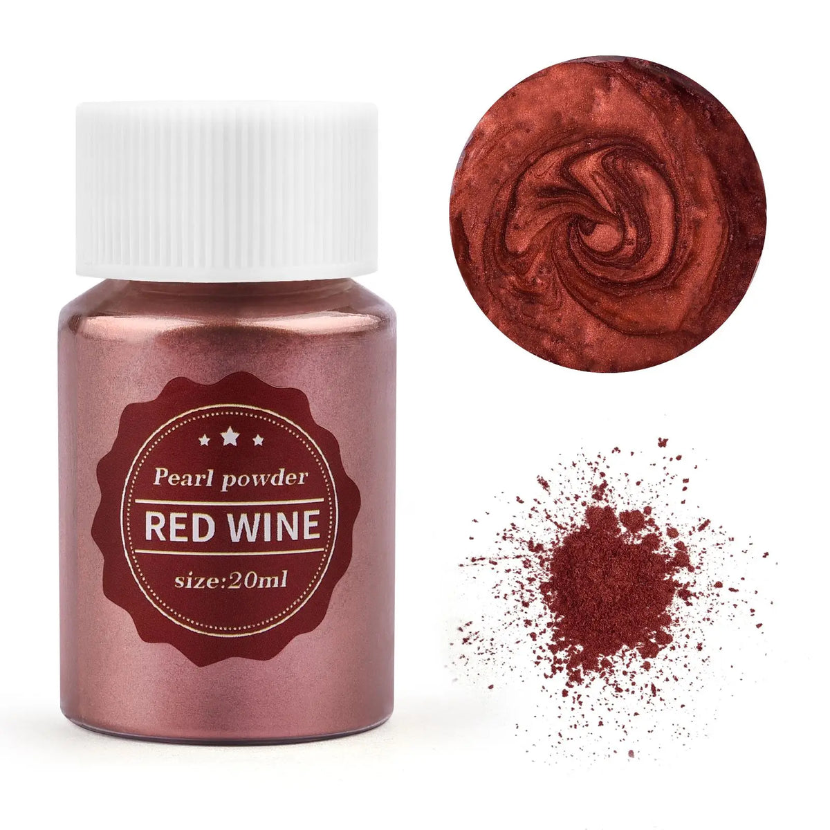 Pearlescent Mica Pearl Powder 10g — 24 Colors for Resin, Candles & Crafts