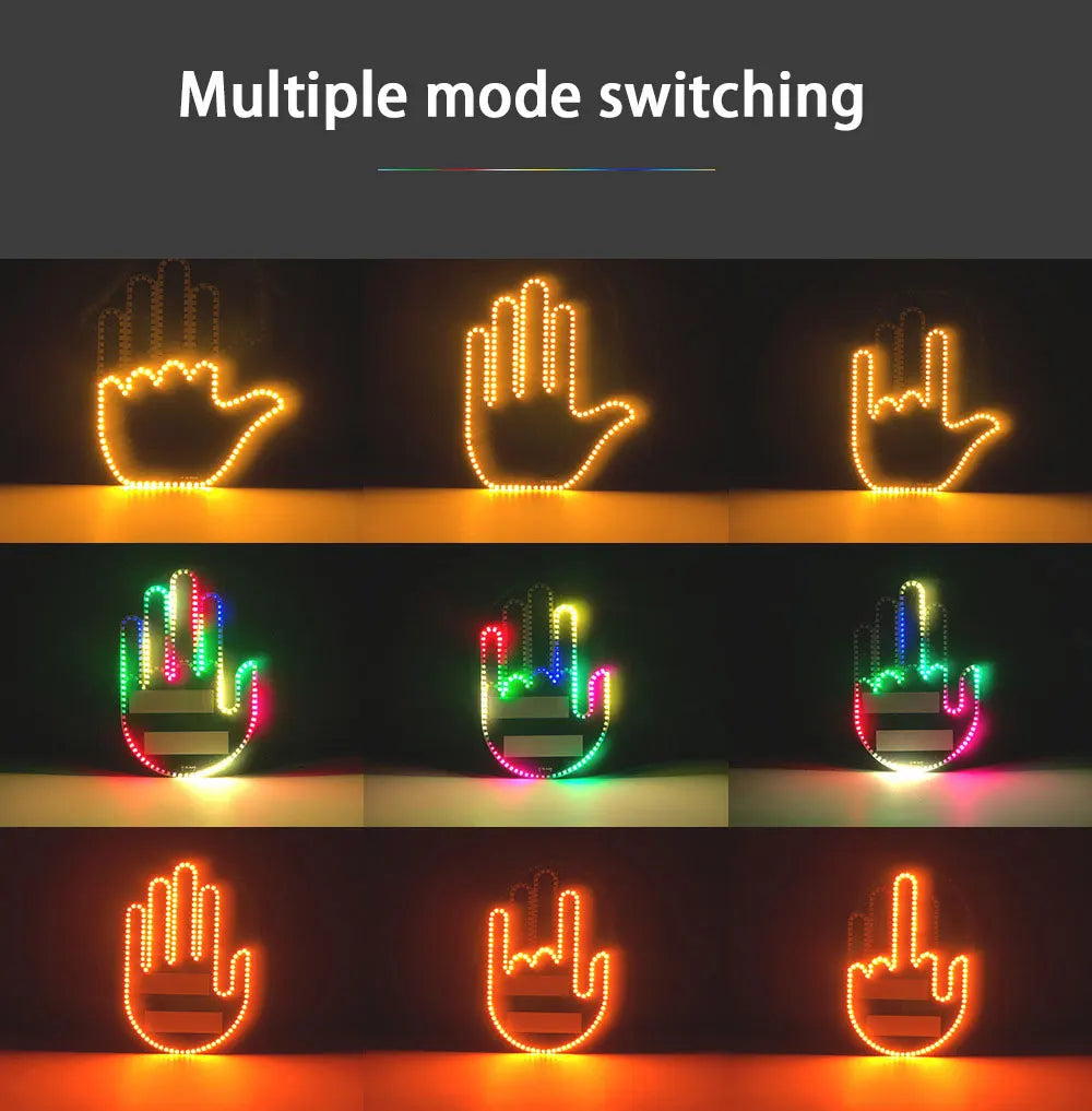 Car Finger Light With Remote Premium Quality Replacement Accessory