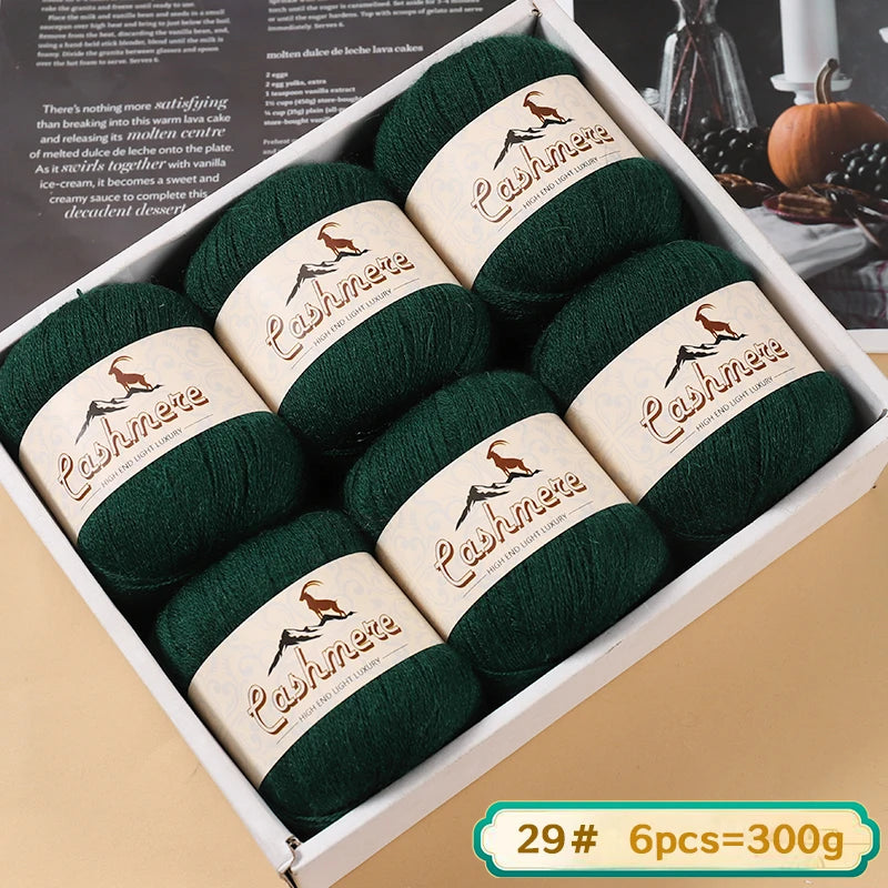 Yarn, Fine for Hand Knitting Sweaters, Scarves, Hats & Winter Accessories