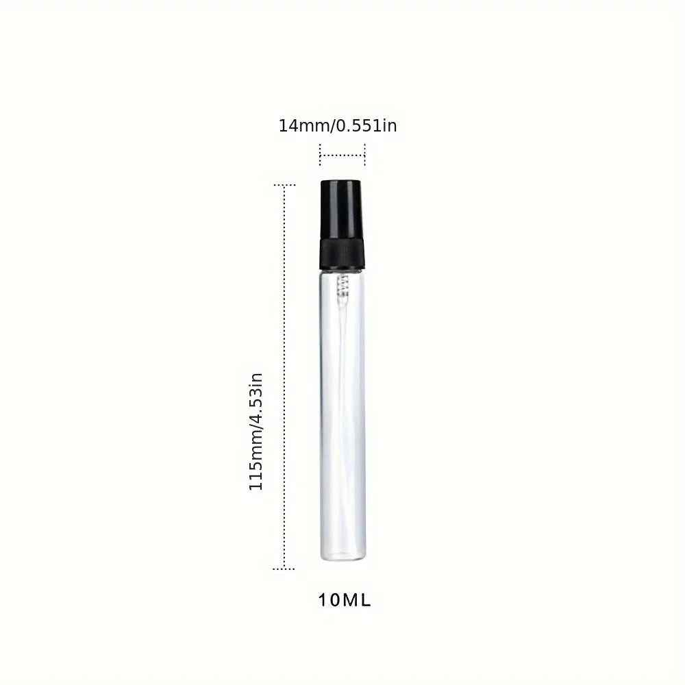 Spray Bottles Empty Glass Refillable with Perfume Refill Tools 50 Pack