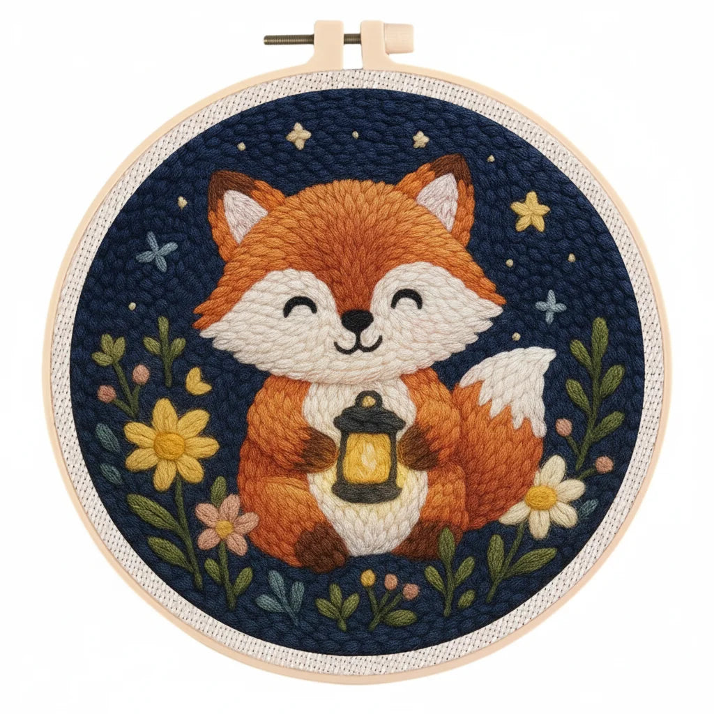 Punch Needle Kit, Scenery Designs for Beginner Embroidery & Handmade Gifts