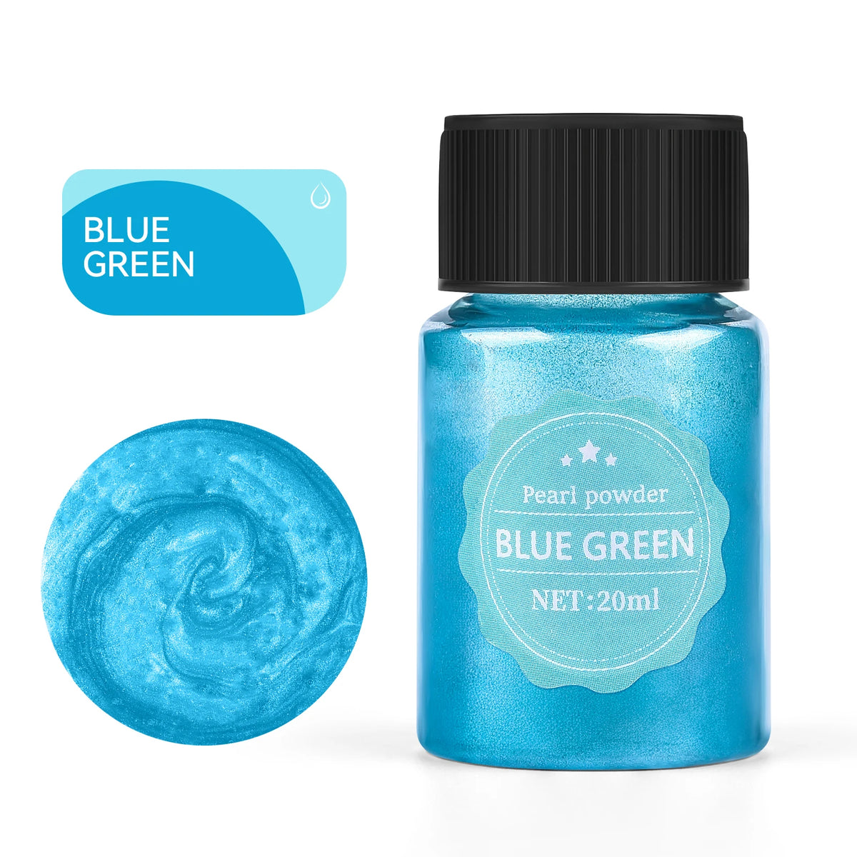 Pearlescent Mica Powder 20ml — 24 Colors for Candles, Resin & Soap