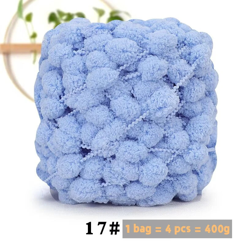 Yarn, Textured for Throw Blankets, Cushions, Rugs & Cozy Handmade Crafts