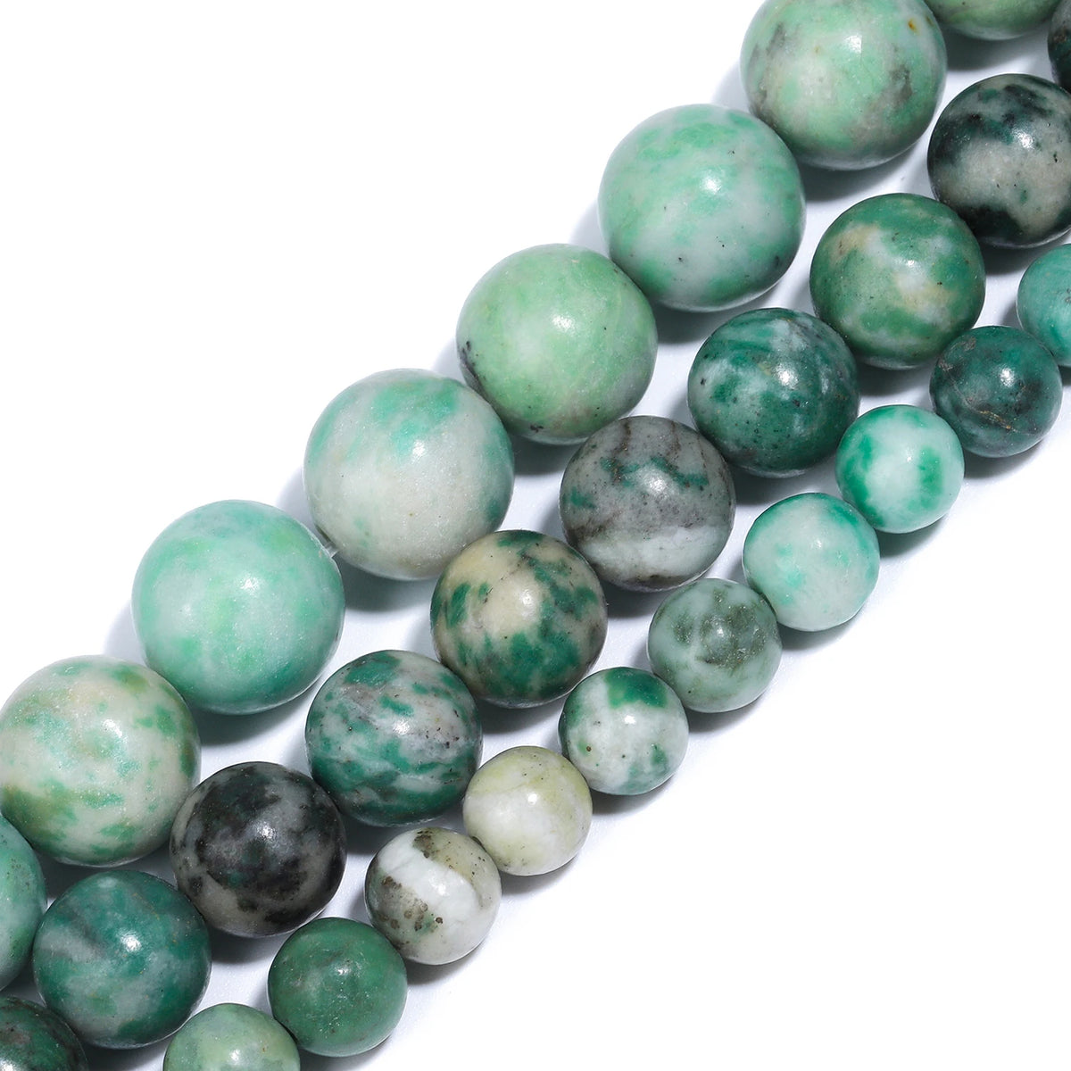 Stone Beads Tiger Eye Amethyst-Style Crystal Spacer Bracelets Necklace