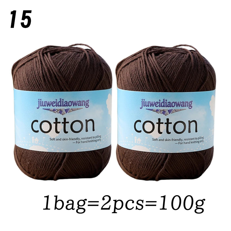 Yarn, Solid Color for Knitting Sweaters, Cushions, Blankets & Craft Projects