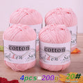 Yarn, Medium-Fine for Crochet Sweaters, Vests, Hats & Small Blankets