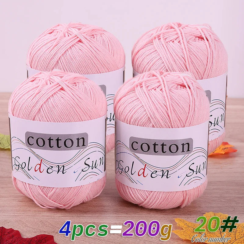 Yarn, Medium-Fine for Crochet Sweaters, Vests, Hats & Small Blankets