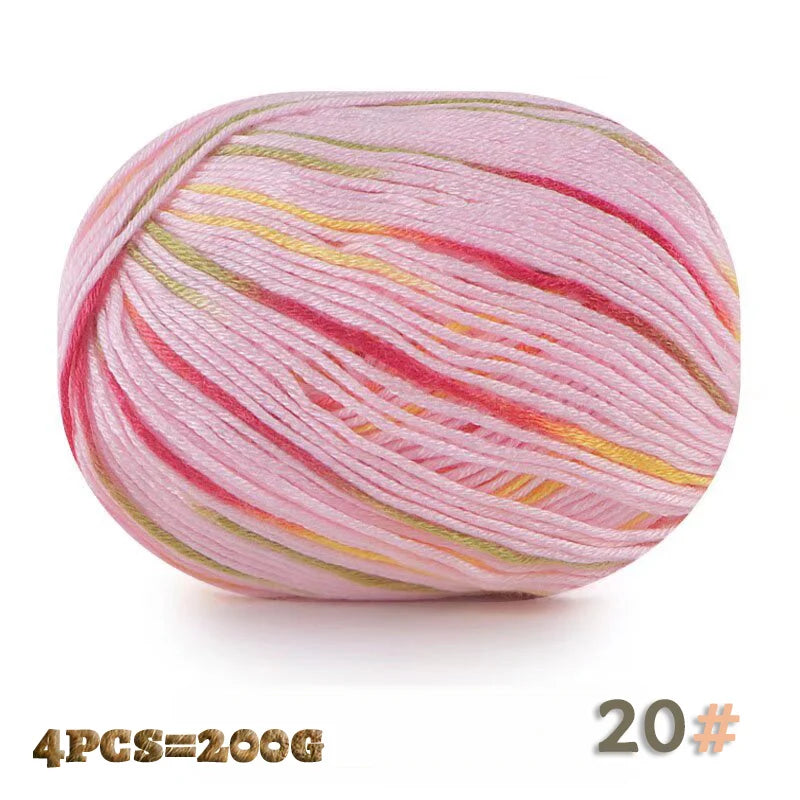 Yarn, Medium-Thick for Handmade Sweaters, Hats, Scarves, Gloves & Shoes