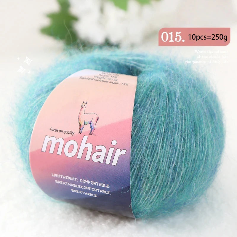 Yarn, Multicolor for Handmade Sweaters, Openwork Coats, Scarves & Shawls
