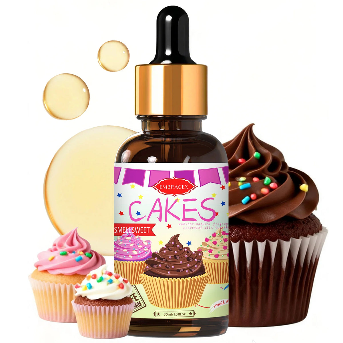 Fragrance Oil for Candle Making - EMBRACEX 30ml, 36 Scents