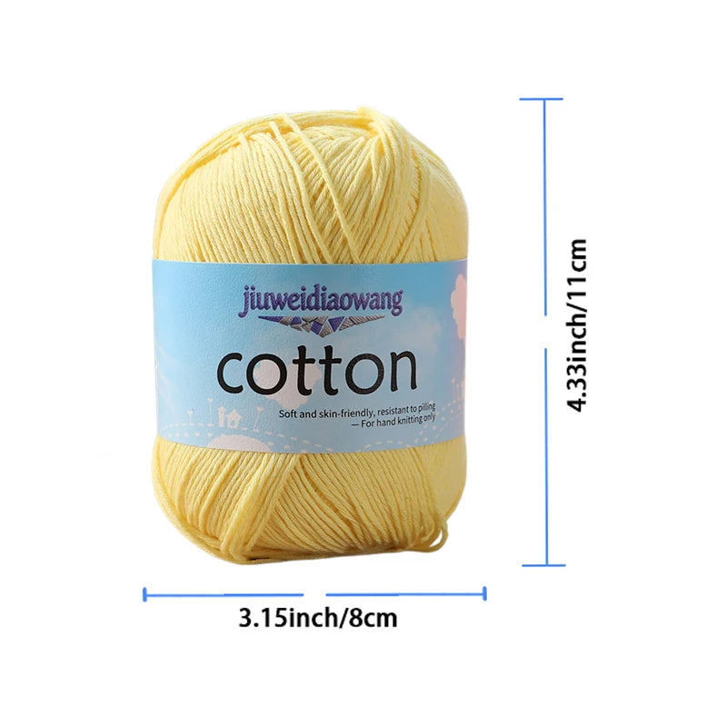 Yarn, Solid Color for Knitting Sweaters, Cushions, Blankets & Craft Projects