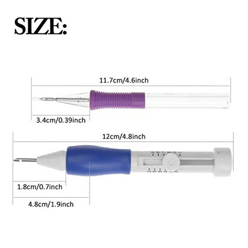 Punch Needle Tool Set, Embroidery Pen for Handmade Needlework & Yarn Crafts