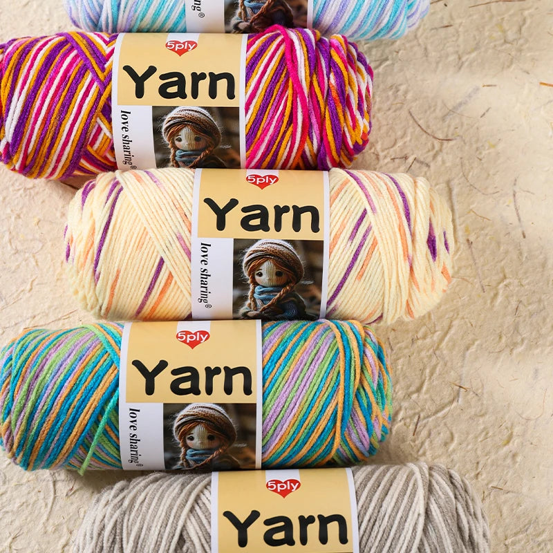 Yarn, Rainbow Gradient for Sweaters, Scarves, Hats & Handmade Blankets