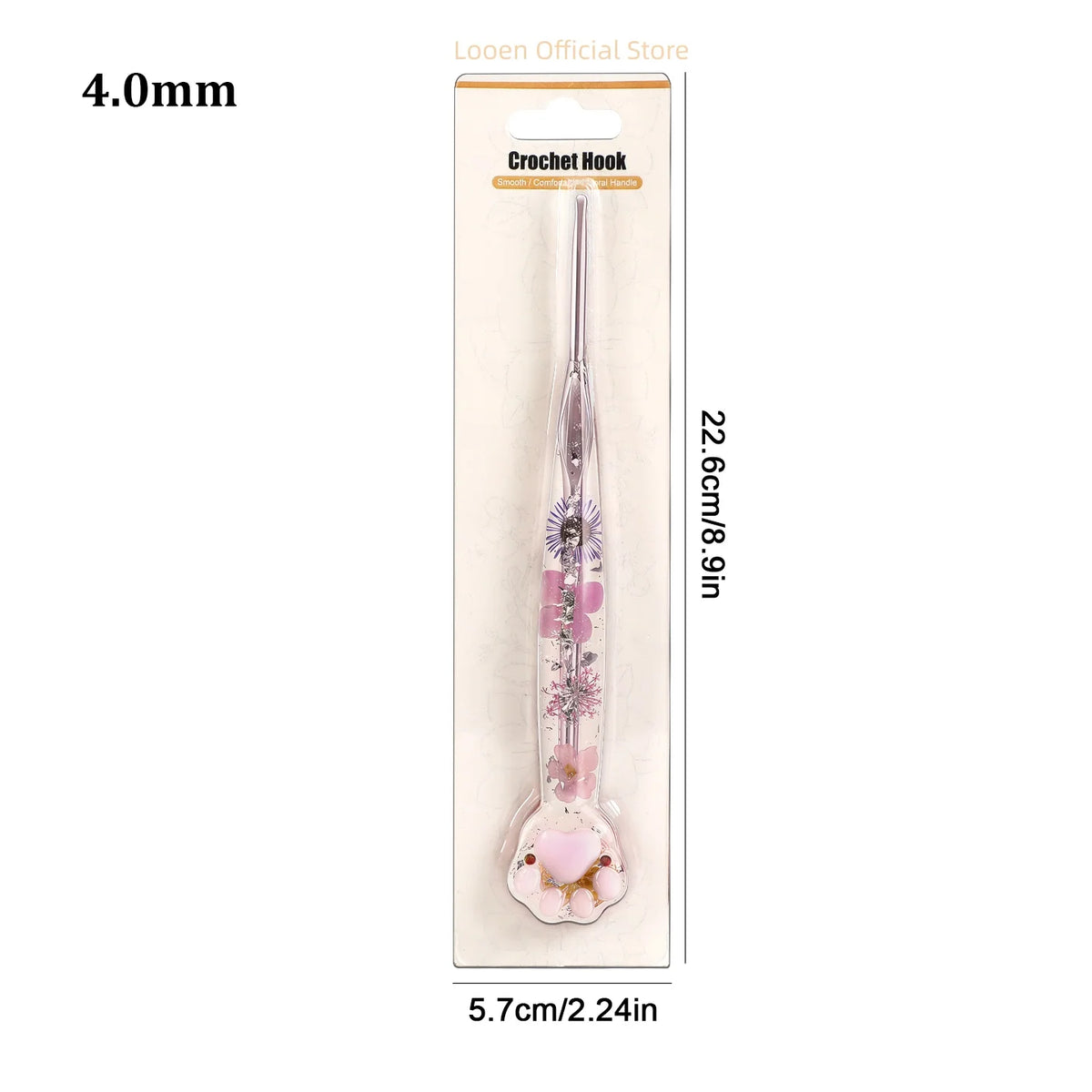 Crochet Hooks, Macaron Cat Paw Handles for Handmade Yarn & Craft Projects