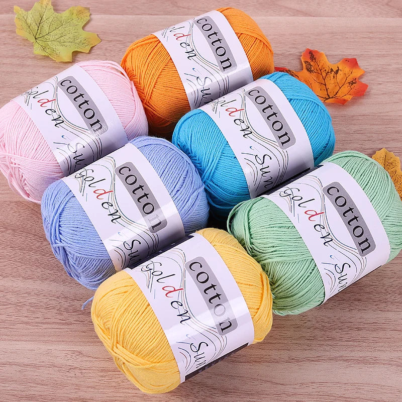 Yarn, Medium-Fine for Crochet Sweaters, Vests, Hats & Small Blankets
