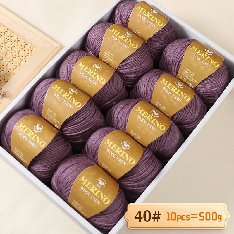 Yarn, Medium-Fine for Hand Knitting Sweaters, Scarves & Winter Hats