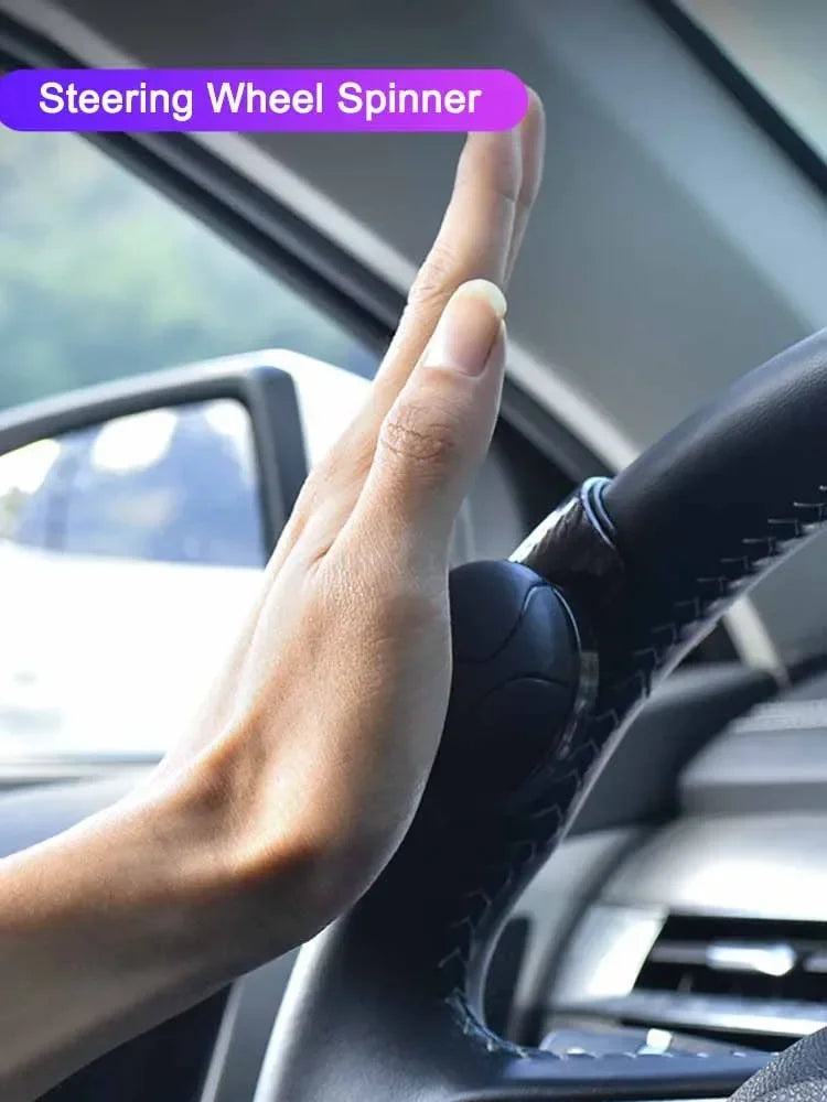One Hand Steering Wheel Spinner Steering Wheel Cover Anti-Slip Comfort