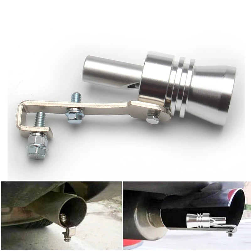 Car Turbo Sound Whistle Exhaust Pipe Tip | Blow Off Valve Simulator