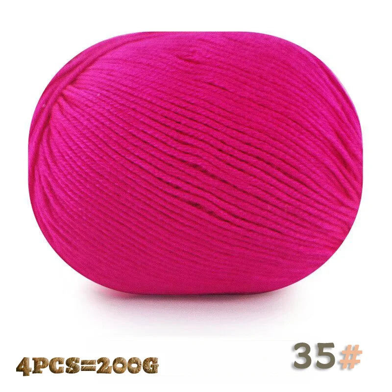 Yarn, Medium-Thick for Handmade Sweaters, Hats, Scarves, Gloves & Shoes