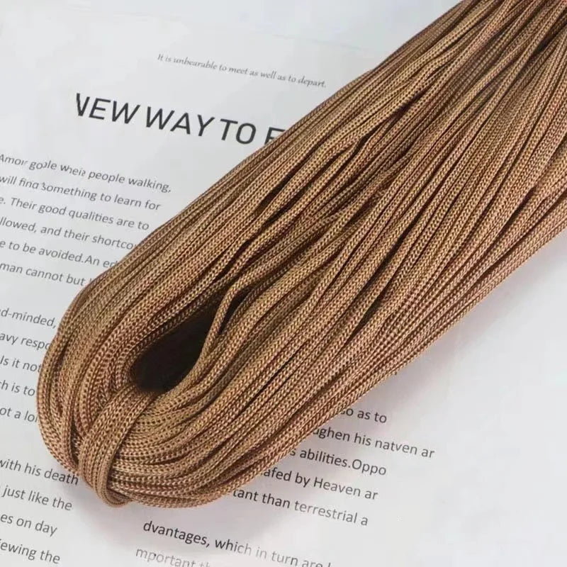 Yarn, Hollow Cord for Hand Crochet Summer Hats, Bags & Cushion Projects