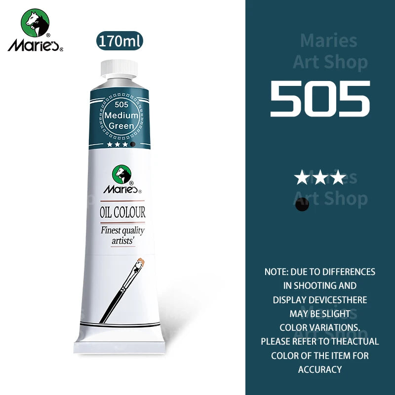 Oil Paint Large Tube, Marie's 170ml — 16 Colors, Artist Grade