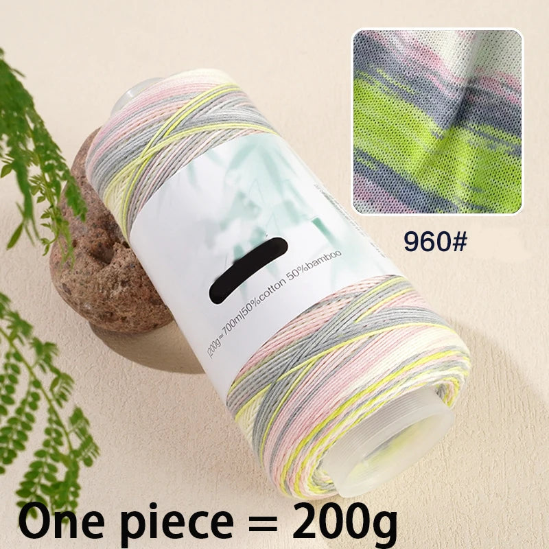 Yarn, Colorful for Hand Knitting Sweaters, Scarves & Crochet Projects
