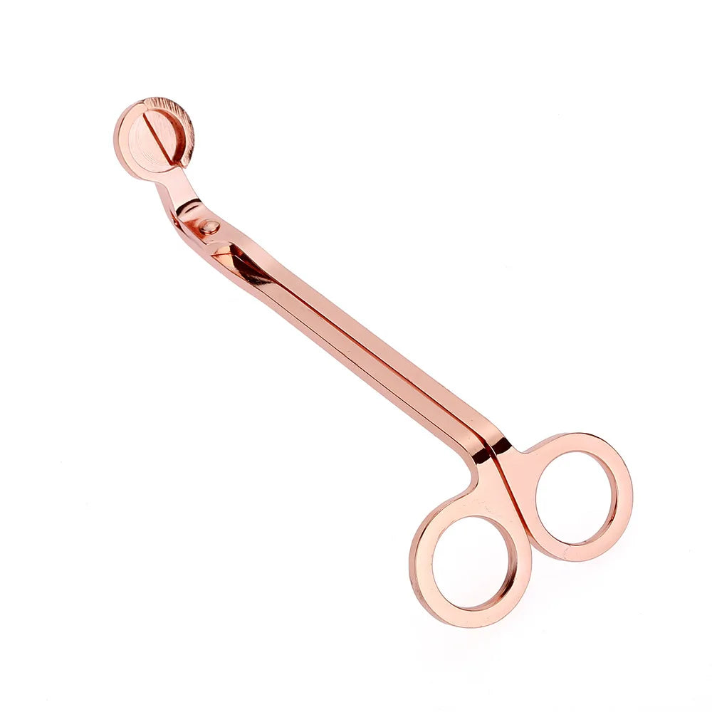 Candle Wick Trimmer Scissors — Stainless Steel, 7 in, 4 Colors & Accessories
